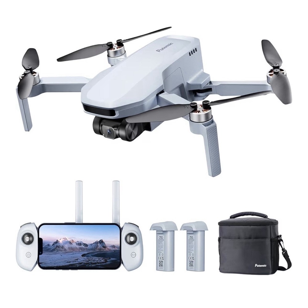 Potensic ATOM SE Drone GPS 4KM Transmission Foldable Quadcopter Fly More Combo